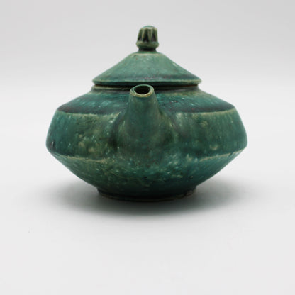 Oribe Glaze Pot 57A_Michikazu Sakai