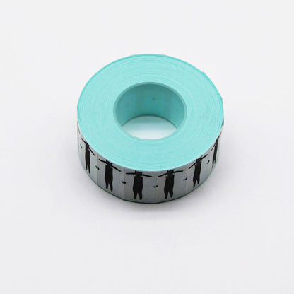 Long Label Roll Seal Black Cat