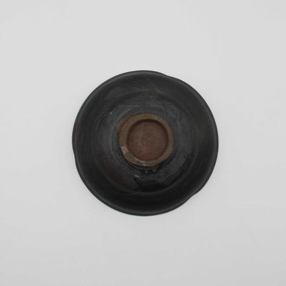 Black glaze bowl 57A_Kanata Shisama