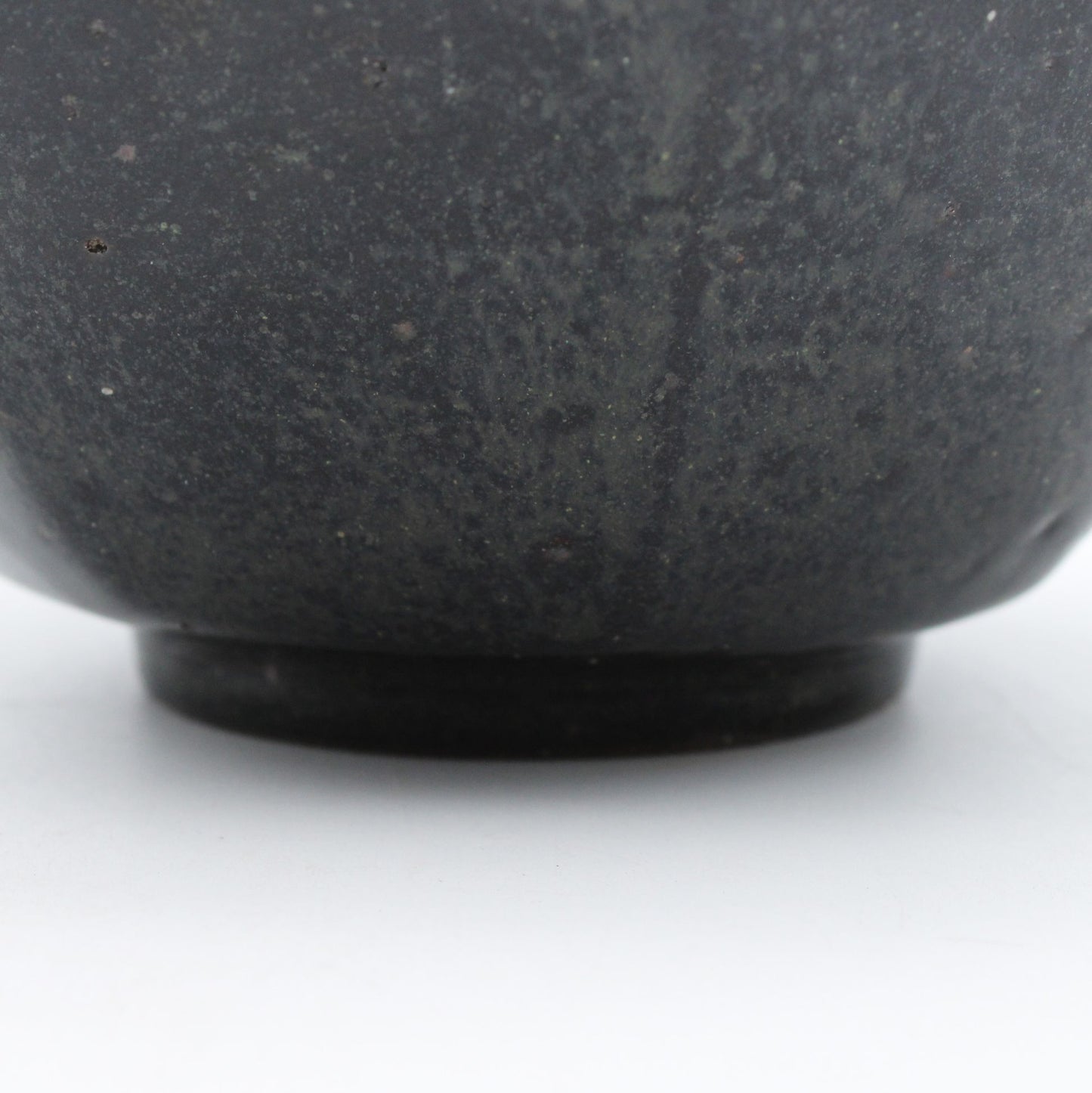 Black glaze octagon Bowl 606_Mutsuhiko Shimura