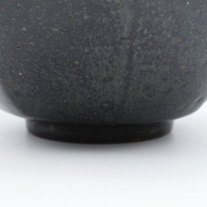 Black glaze octagon Bowl 606_Mutsuhiko Shimura