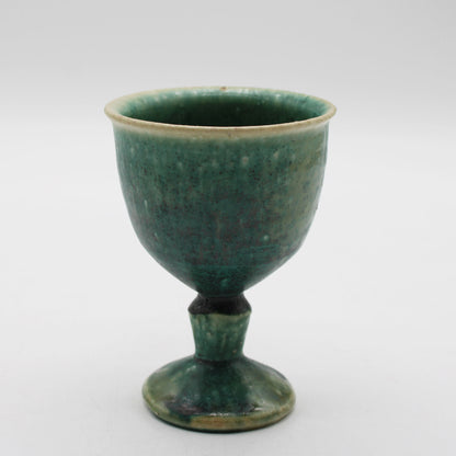 Goblet Oribe Glaze 603_Michikazu Sakai