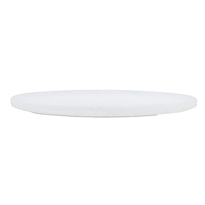 plate M_glass casting white_Yohei Goto