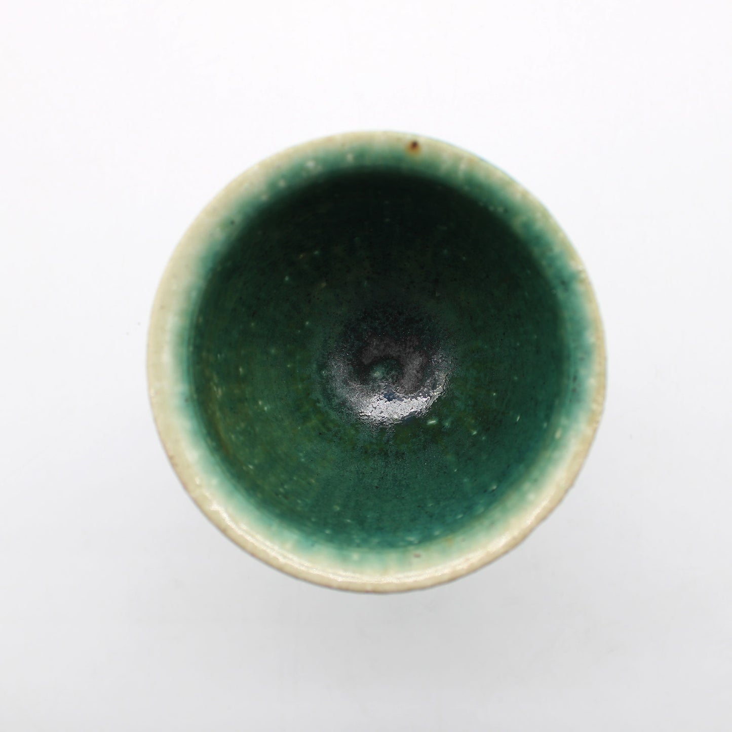 Goblet Oribe Glaze 603_Michikazu Sakai
