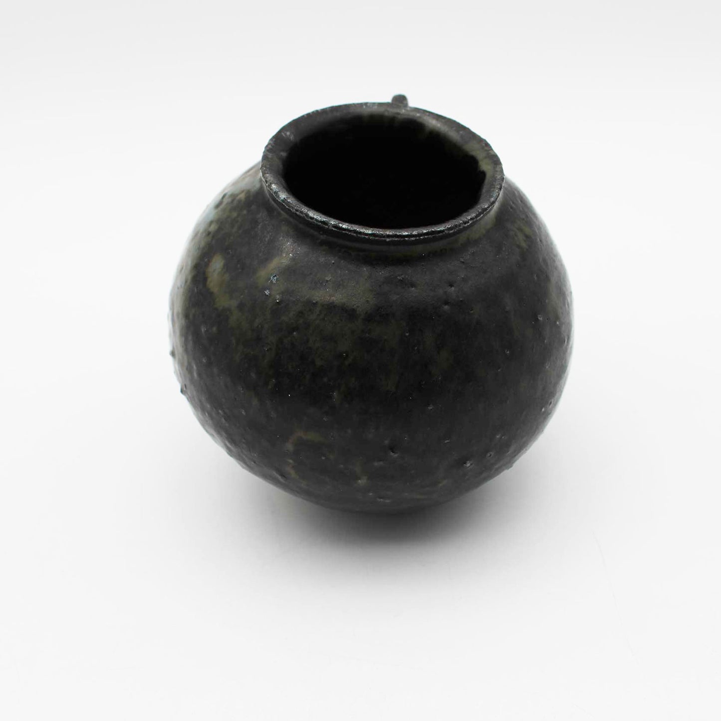 Vase Black Glaze B 604_Toru Hatta