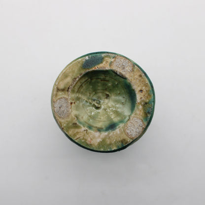 Goblet Oribe Glaze 603_Michikazu Sakai