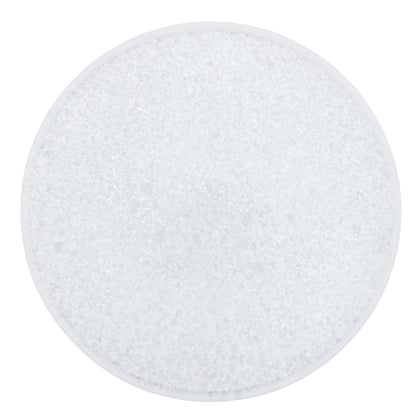 plate M_glass casting white_Yohei Goto