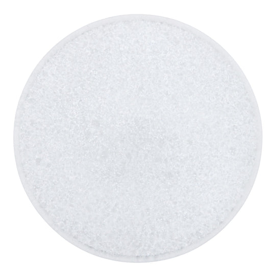 plate M_glass casting white_Yohei Goto