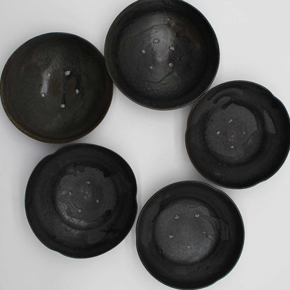 Black glaze bowl 57A_Kanata Shisama