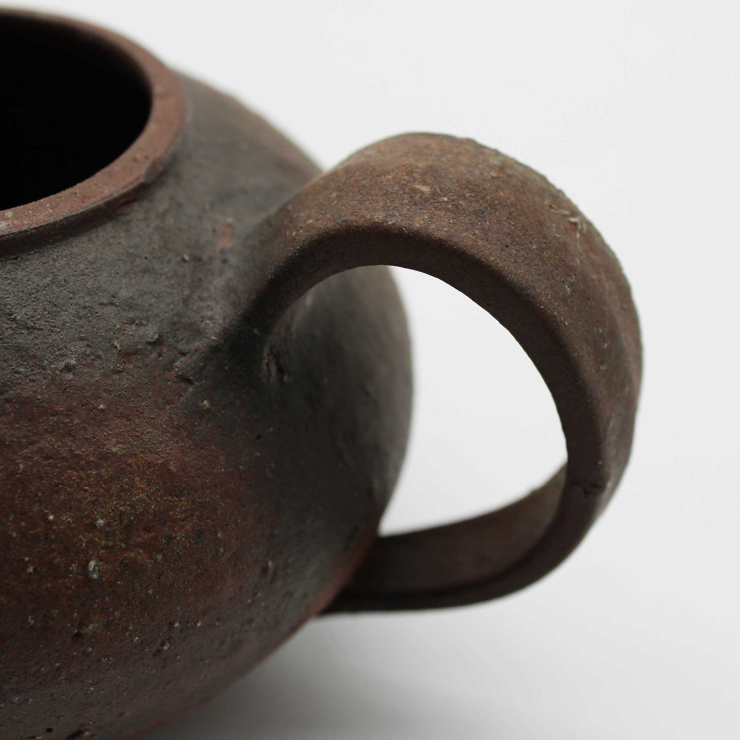 Tea pot Yakishime 603_Michikazu Sakai