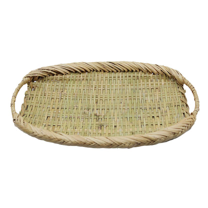 Bamboo Oval Basket M