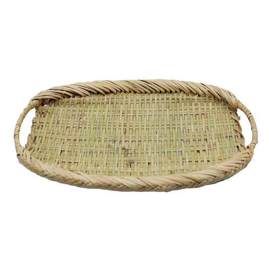 Bamboo Oval Basket M