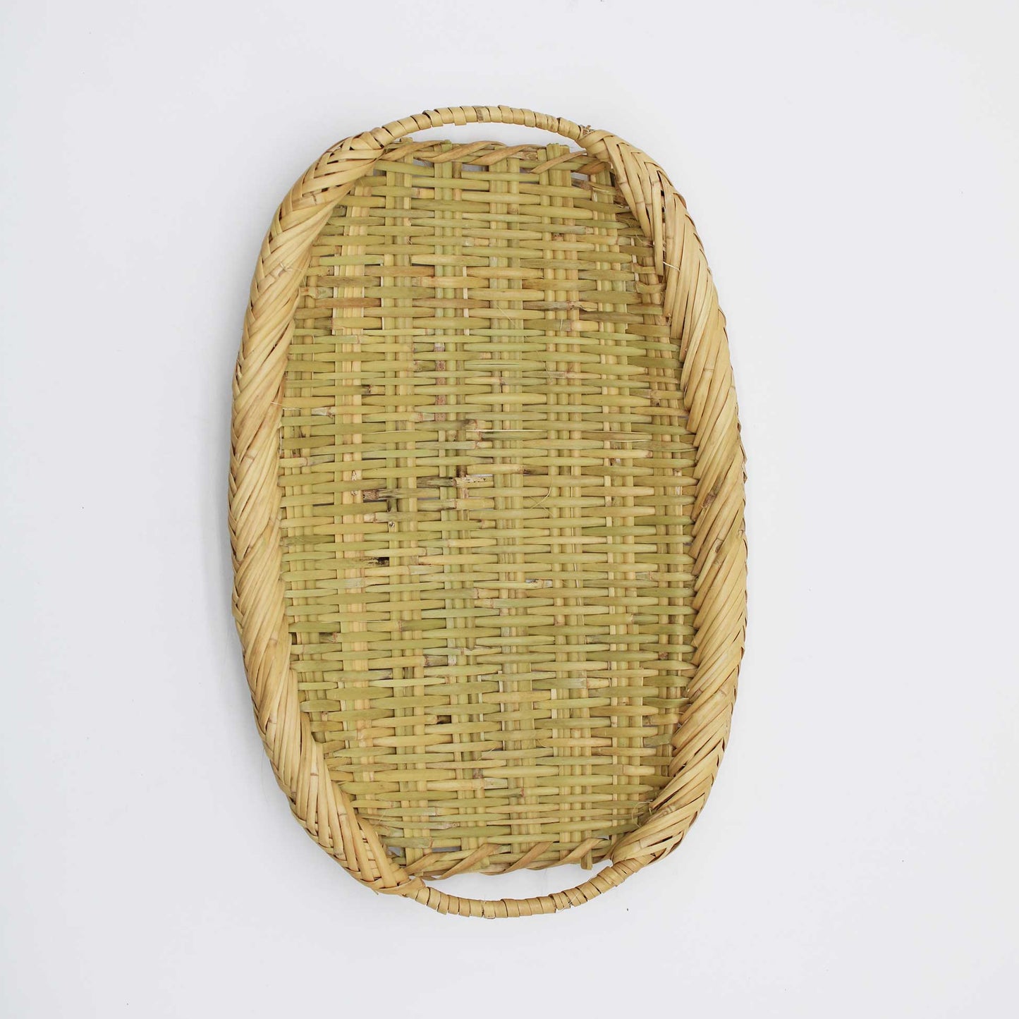 Bamboo Oval Basket M