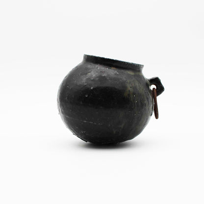 Vase Black Glaze A 604_Toru Hatta