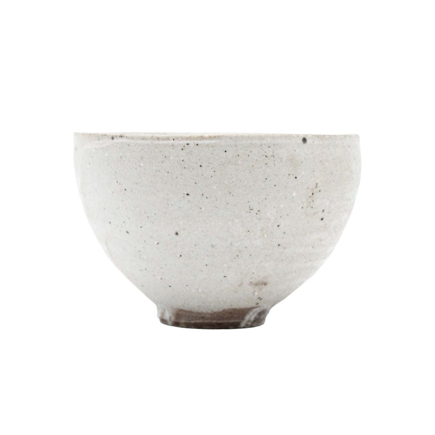 Blue white porcelain wood fired bowl 606_Yoshio Kangawa