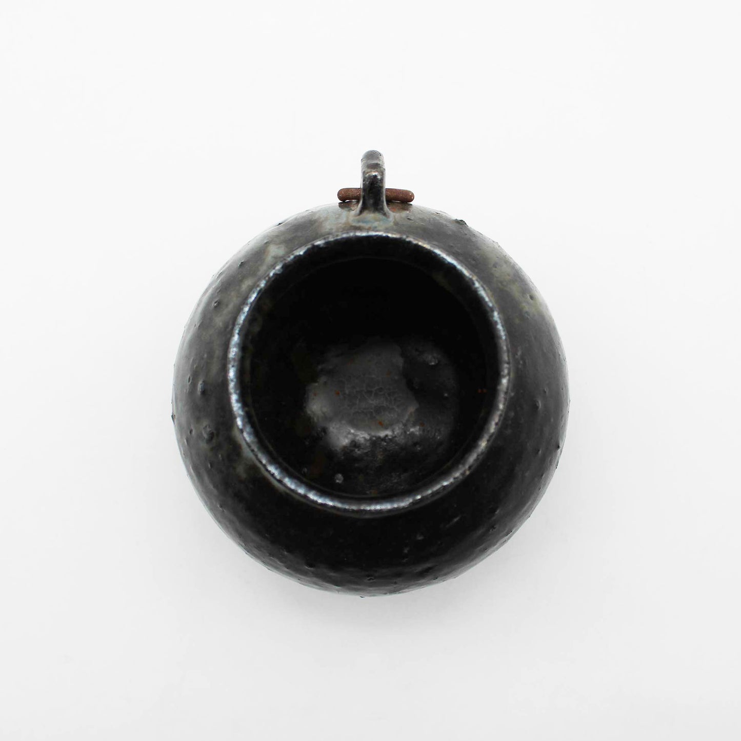 Vase Black Glaze A 604_Toru Hatta