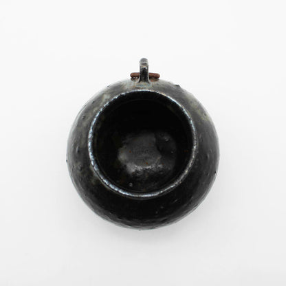 Vase Black Glaze A 604_Toru Hatta