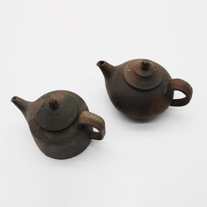 Tea pot Yakishime 603_Michikazu Sakai