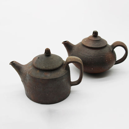 Tea pot Yakishime 603_Michikazu Sakai