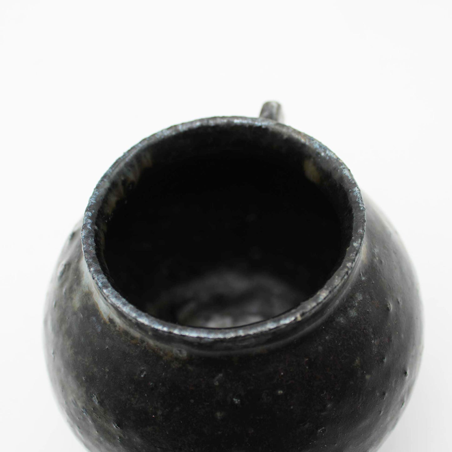 Vase Black Glaze A 604_Toru Hatta