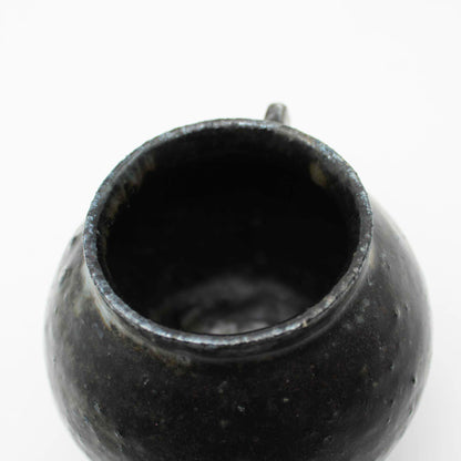 Vase Black Glaze A 604_Toru Hatta
