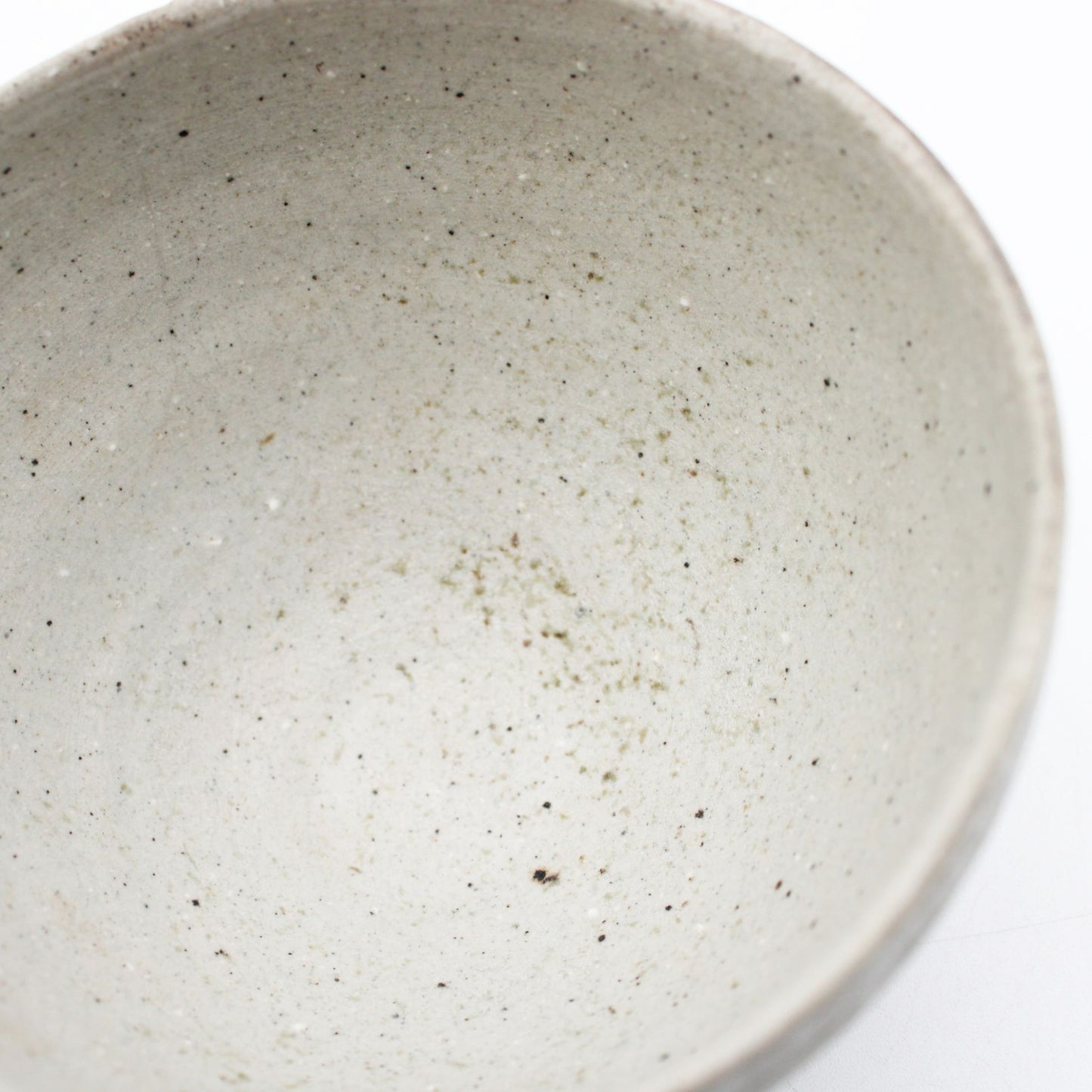 Blue white porcelain wood fired bowl 606_Yoshio Kangawa