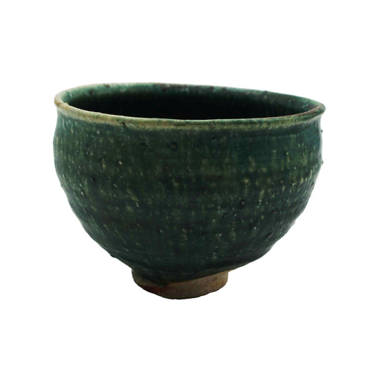 Tea Bowl Oribe Glaze 603_Michikazu Sakai