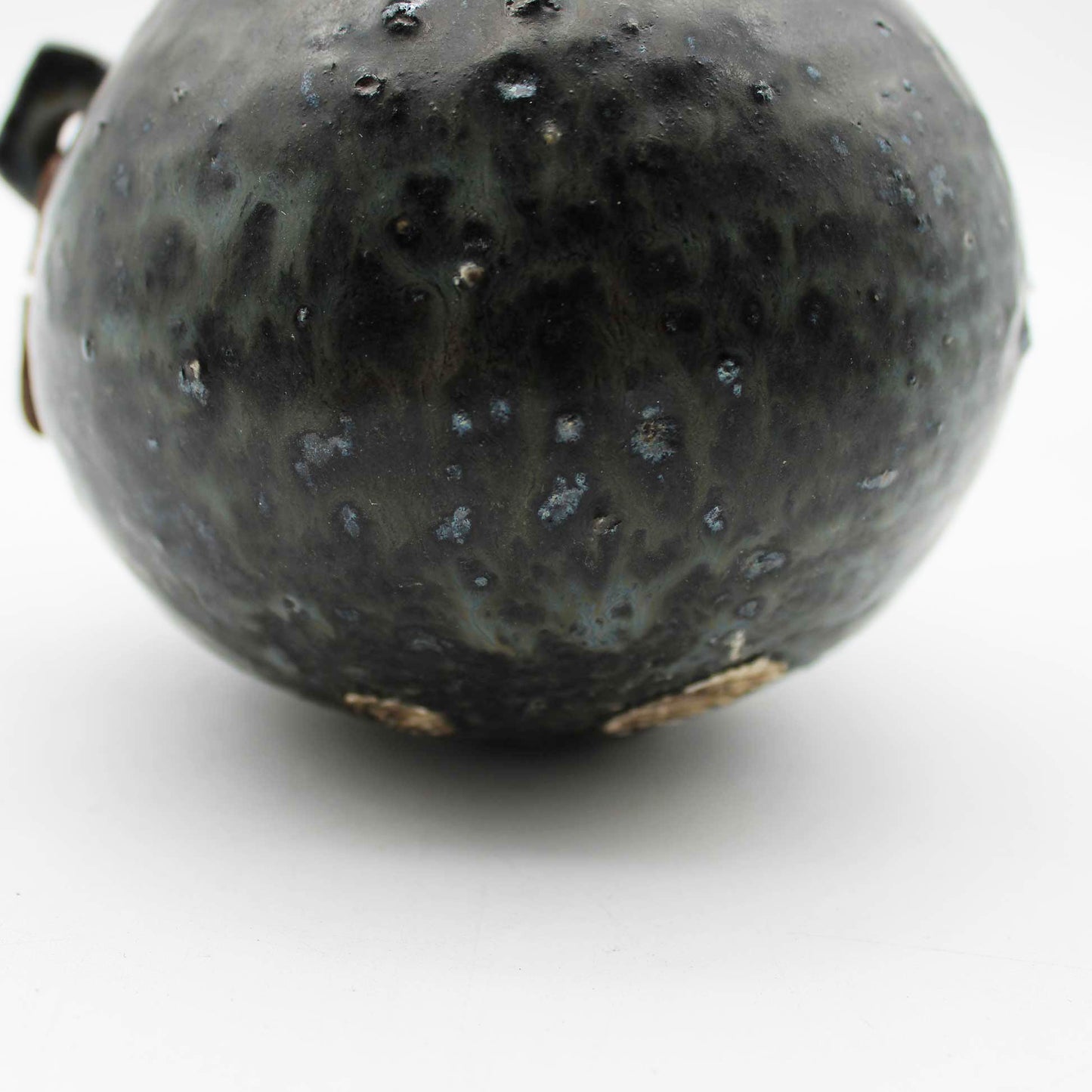 Vase Black Glaze A 604_Toru Hatta