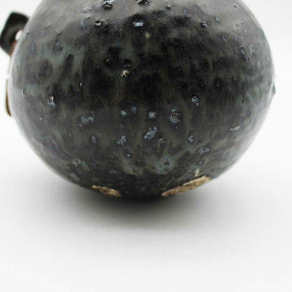 Vase Black Glaze A 604_Toru Hatta