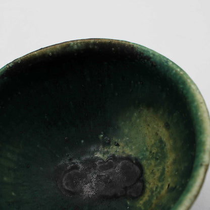 Tea Bowl Oribe Glaze 603_Michikazu Sakai