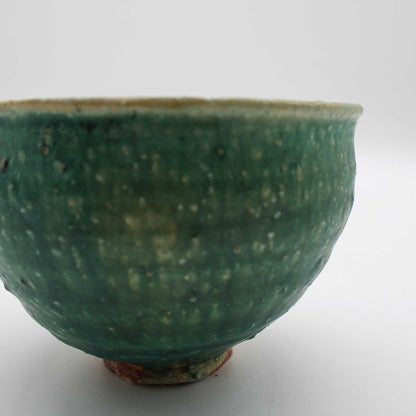Tea Bowl Oribe Glaze 603_Michikazu Sakai