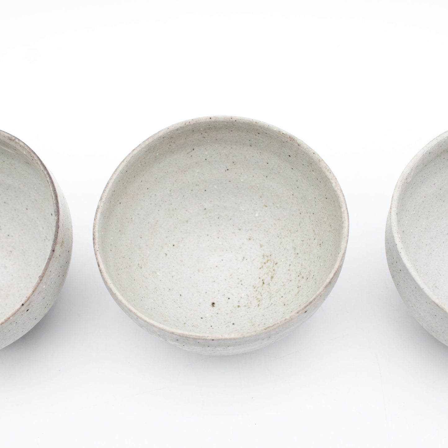 Blue white porcelain wood fired bowl 606_Yoshio Kangawa