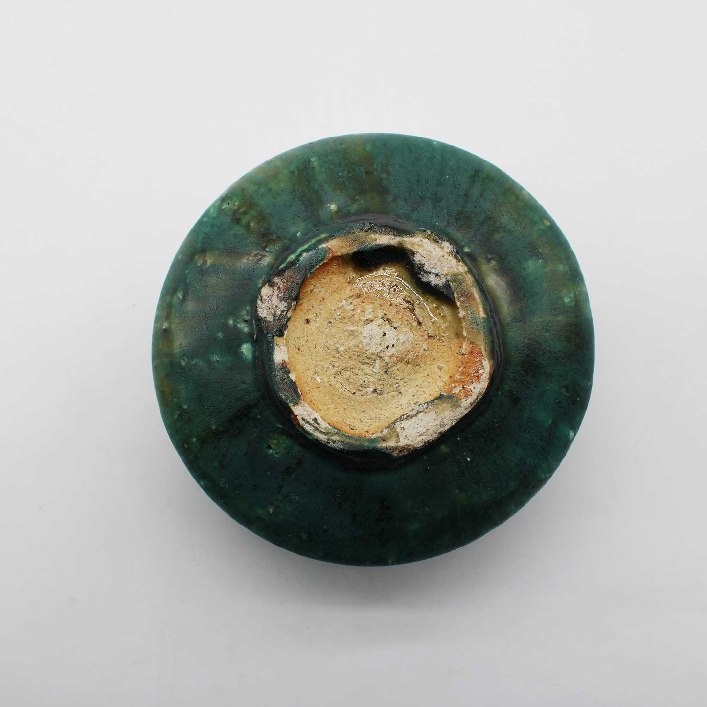 Tea Bowl Oribe Glaze 603_Michikazu Sakai