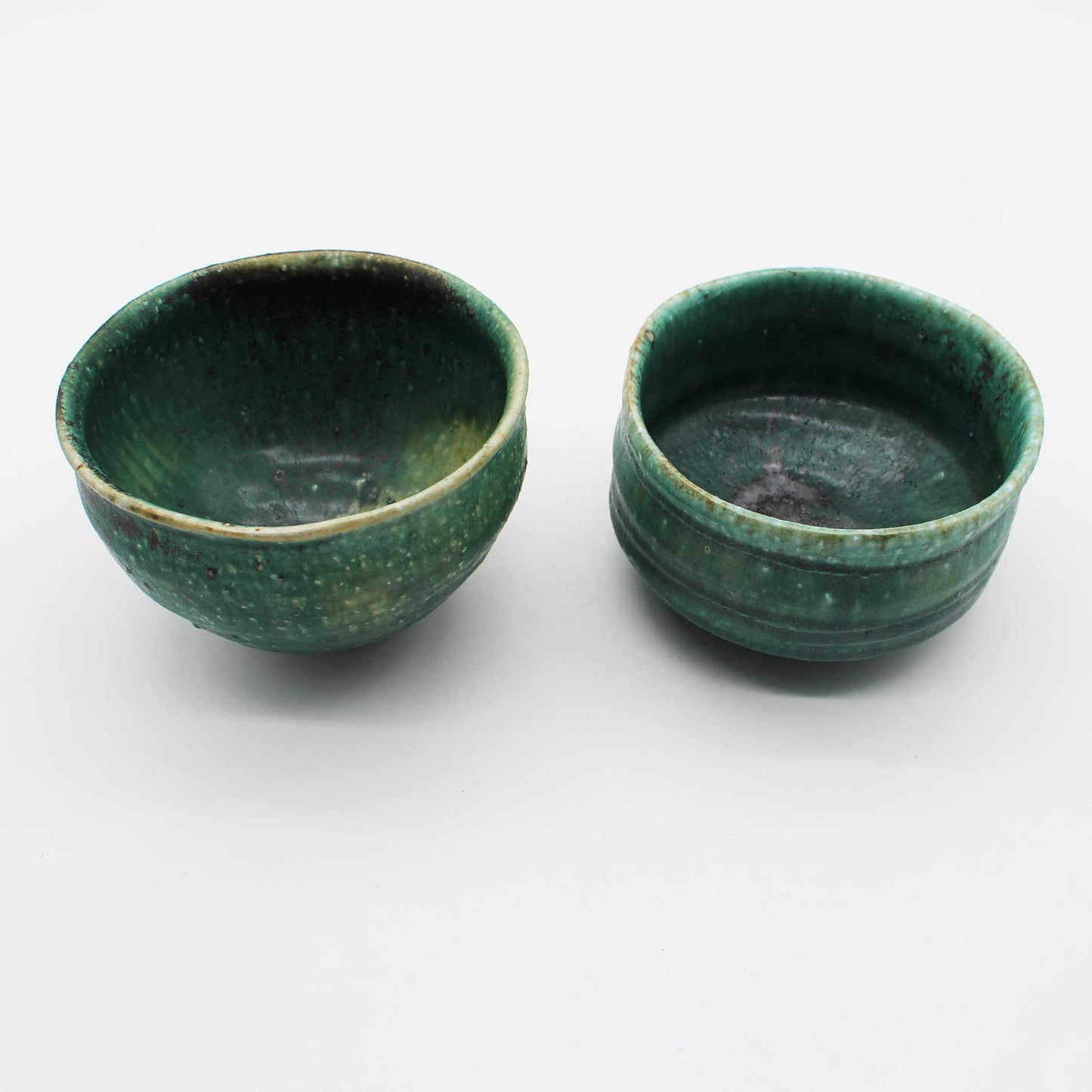 Tea Bowl Oribe Glaze 603_Michikazu Sakai