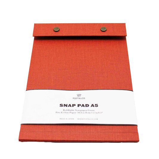 Snap Pad A5 Brick Red