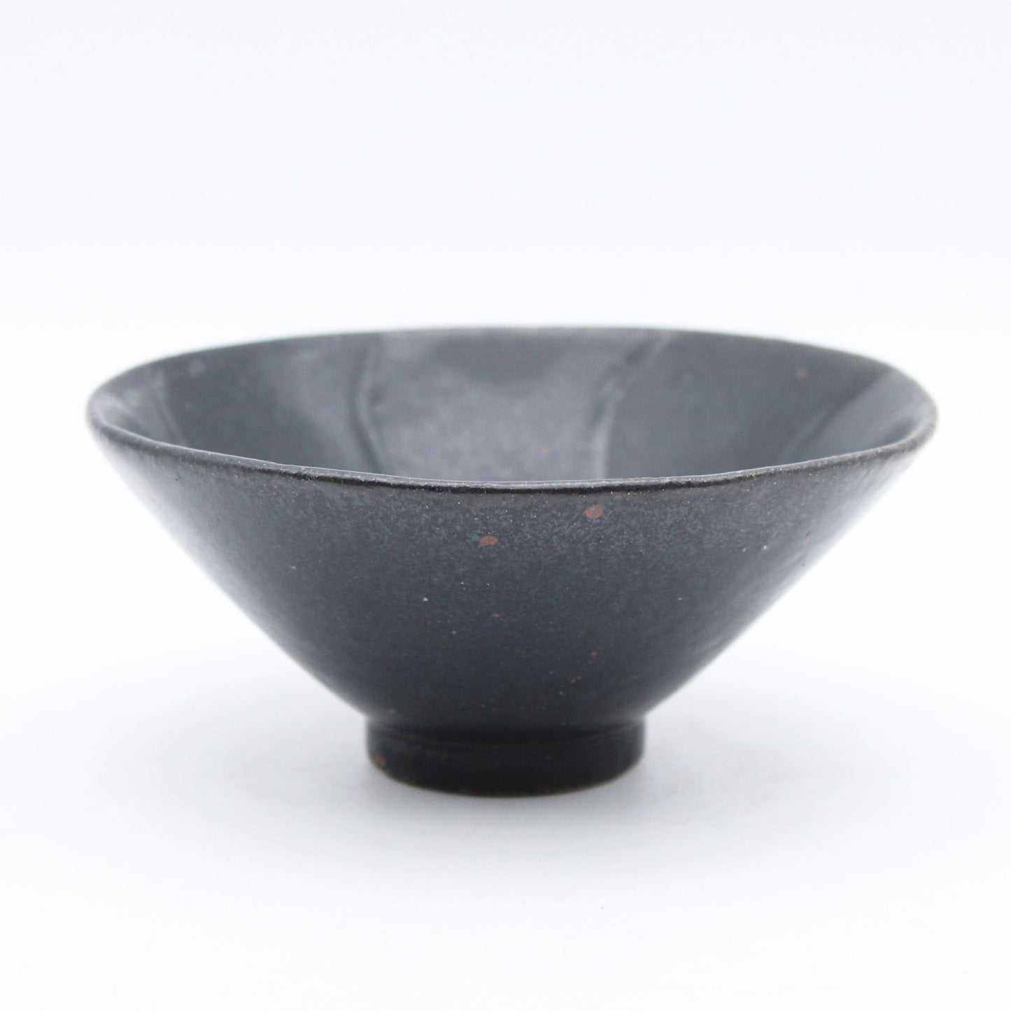 Black glaze small Bowl 606_Mutsuhiko Shimura