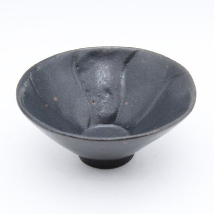 Black glaze small Bowl 606_Mutsuhiko Shimura