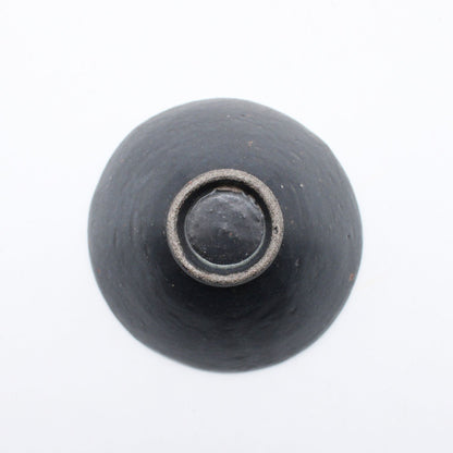 Black glaze small Bowl 606_Mutsuhiko Shimura