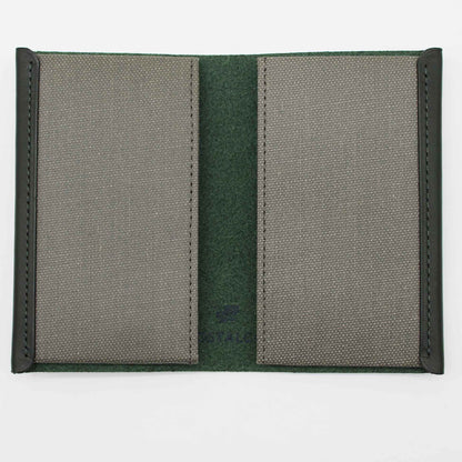 Card Holder Gray & Green