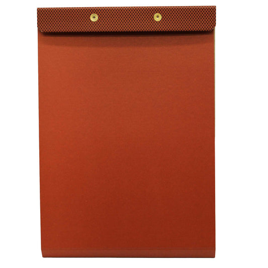 Press Board Snap Pad A4 Brick Red