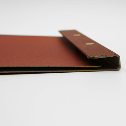 Press Board Snap Pad A4 Brick Red