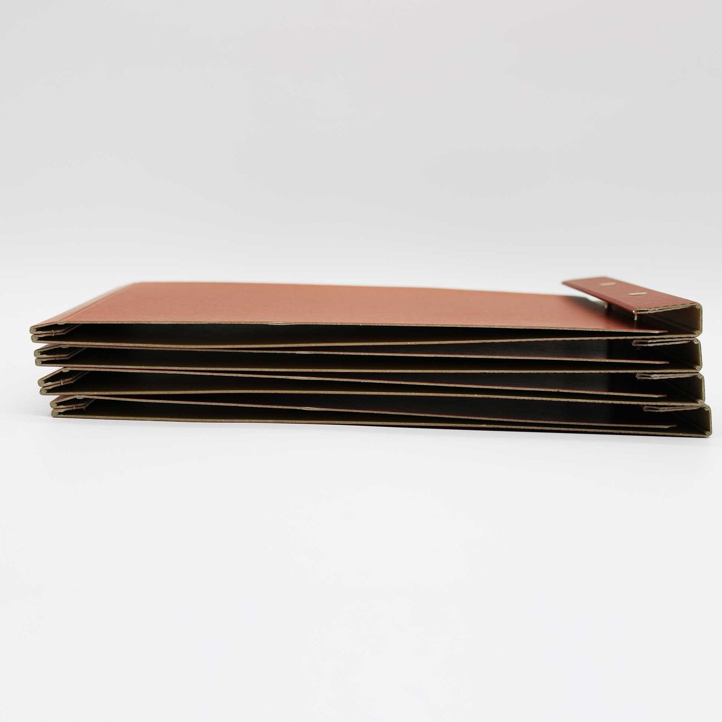 Press Board Snap Pad A4 Brick Red
