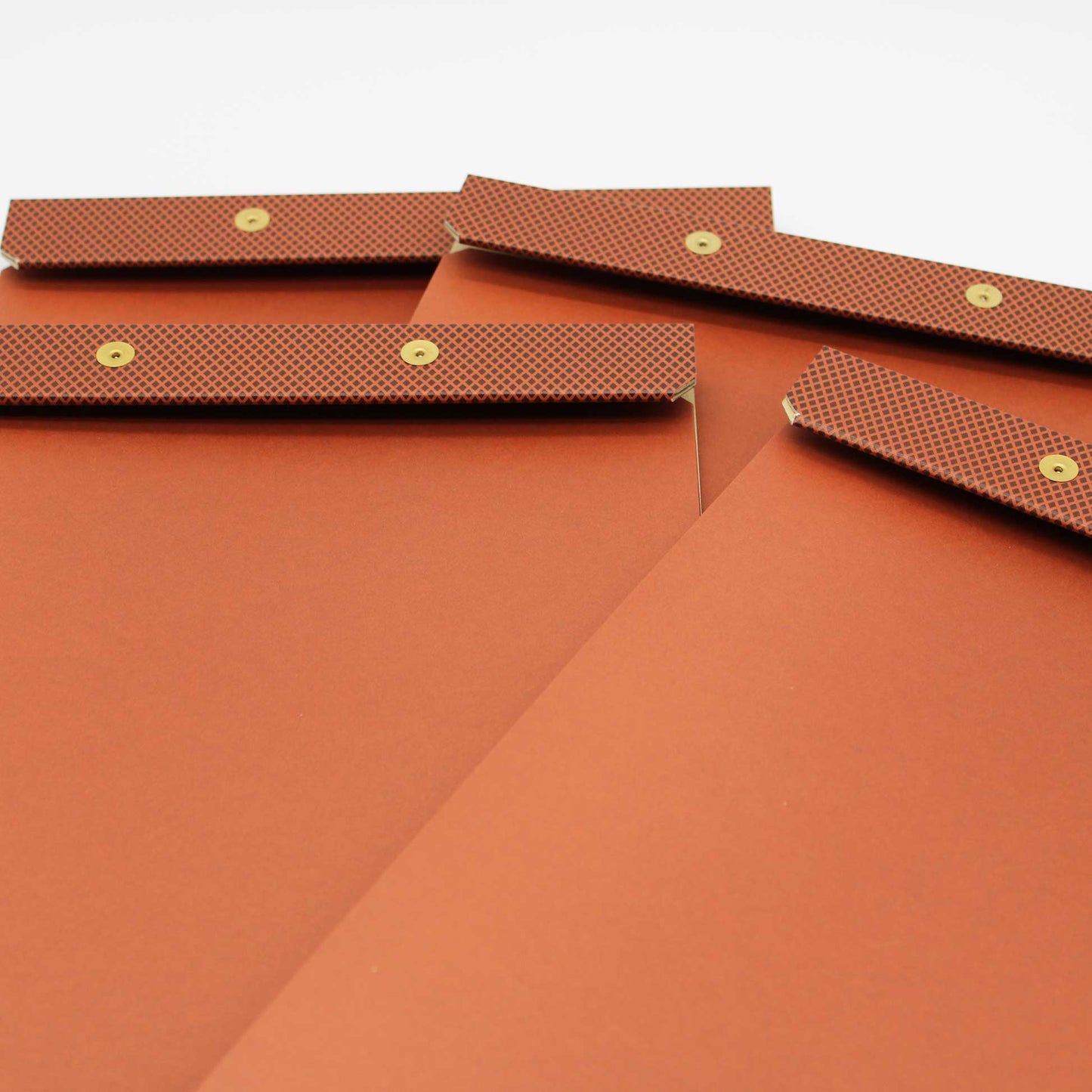 Press Board Snap Pad A4 Brick Red