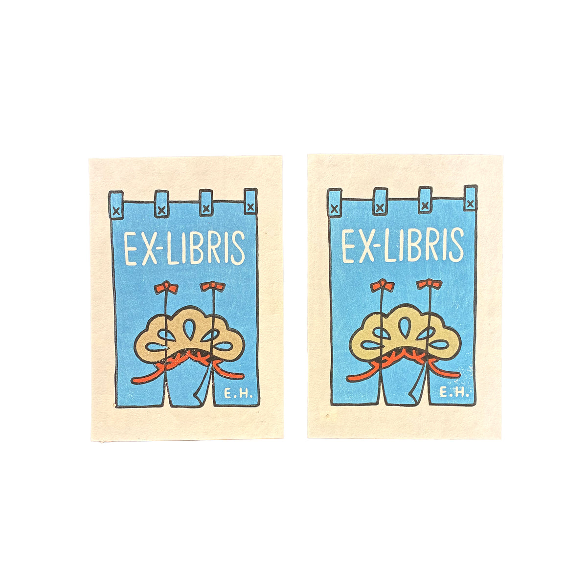 Vintage X-LIBRIS D 2609