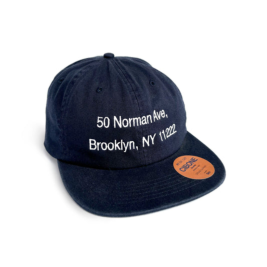 Slon x CIBONE Brooklyn 50 Norman Souvenir Cap Navy