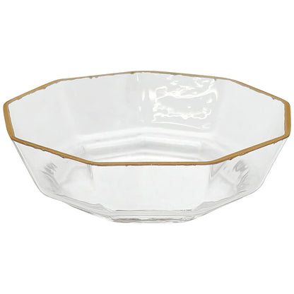 Gold Nine Sided Plate