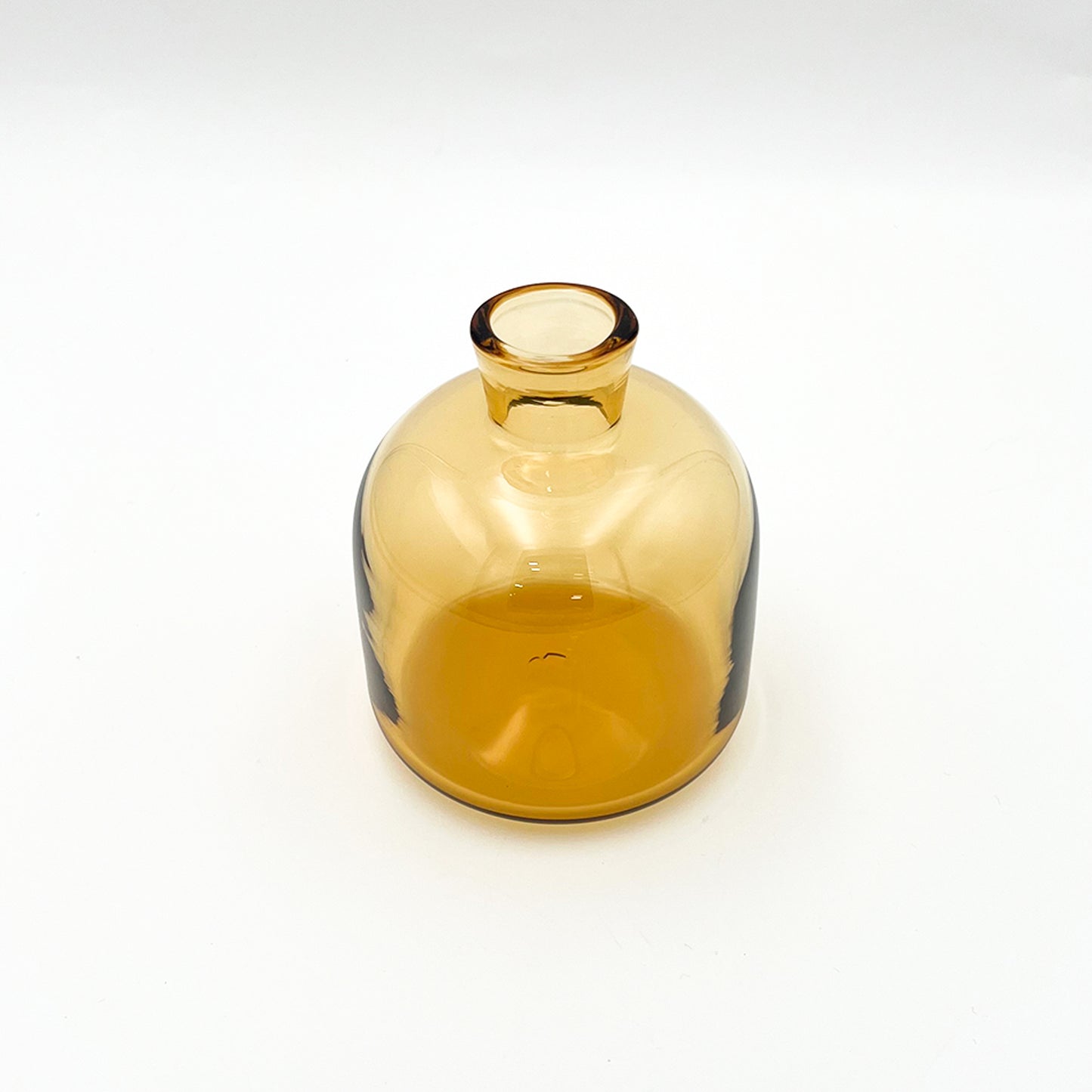 Flower vase_Small hill_Amber