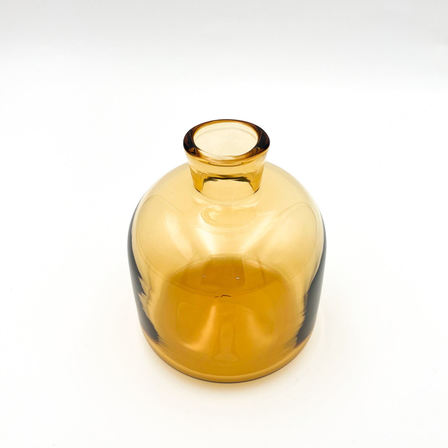 Flower vase_Small hill_Amber