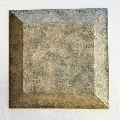Lacquer Dish Silver Mica Slim L