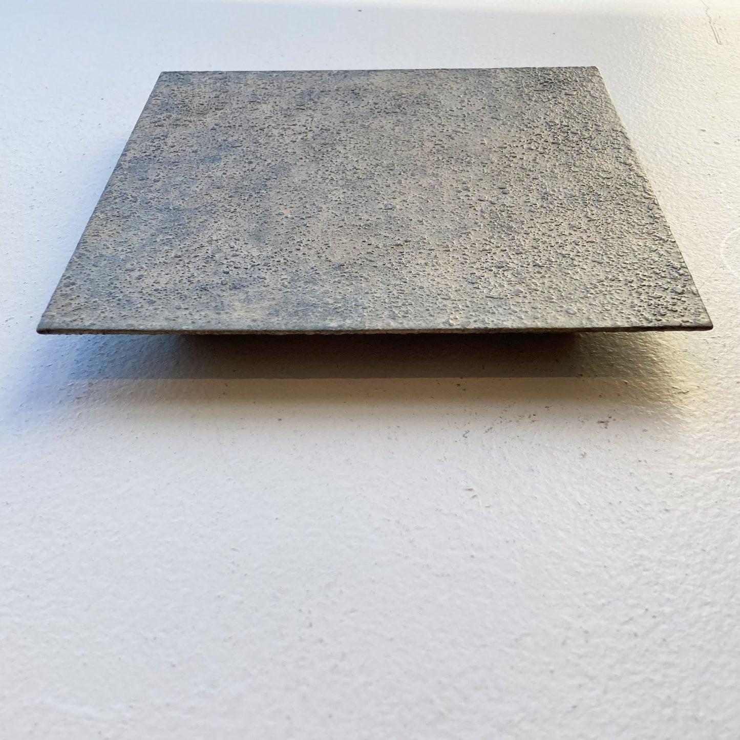 Lacquer Dish Silver Mica Slim L